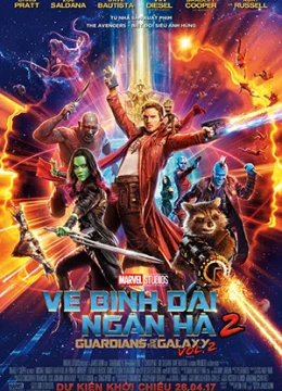 Xem Phim Vệ Binh Dải Ngân Hà 2 Vietsub HD Online